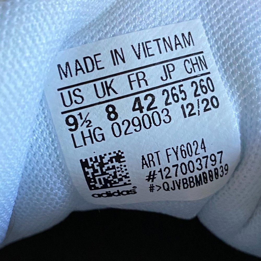 Adidas Hoops 2.0 White Sneakers - Picture 5 of 6